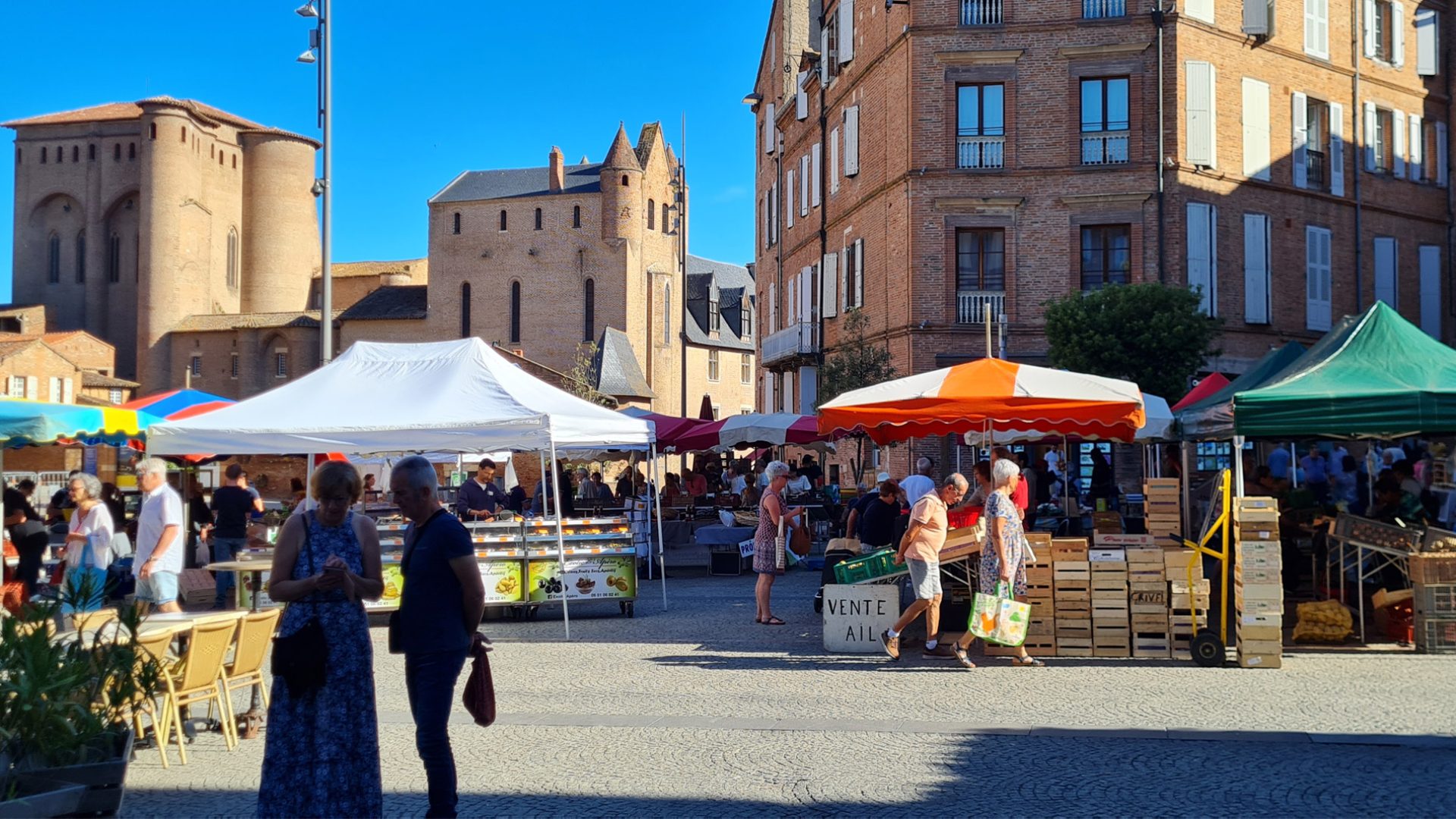 Marché traditionnel d'Albi